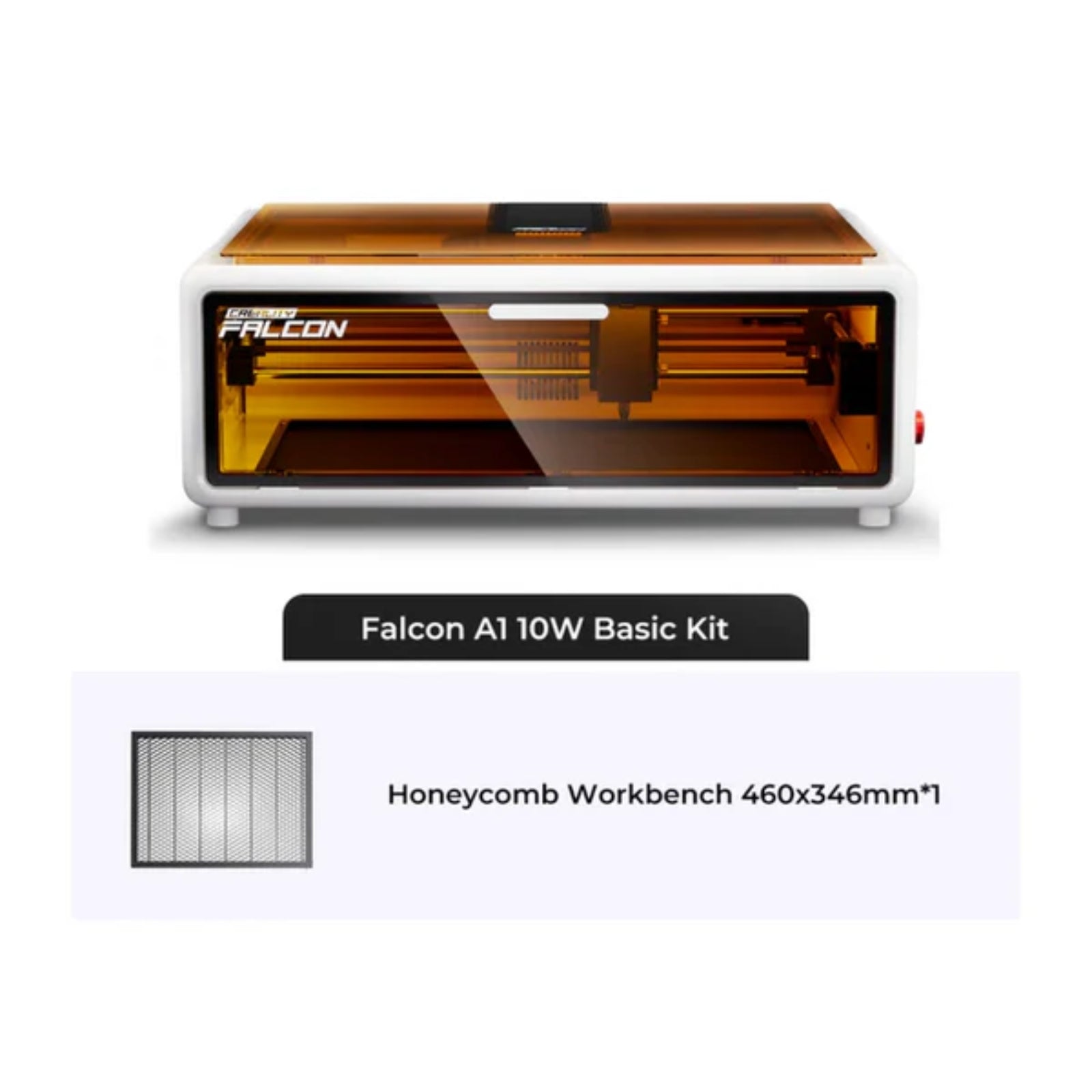 Creality Falcon A1 10W Laser Engraver, 80W Powerful Output, Fully Enclosed