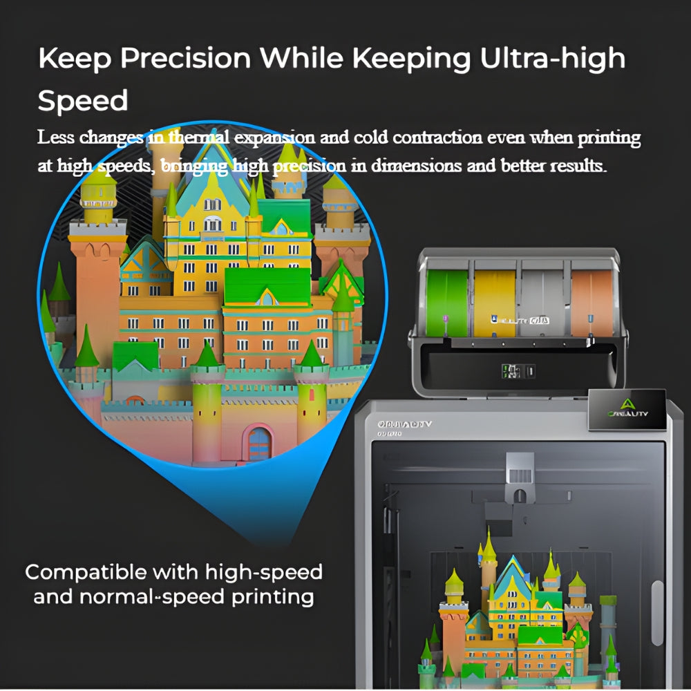 Creality Hyper PLA RFID 1kg 3D Filament 600mm/s Fast Print Durable Stable Creality Cloud