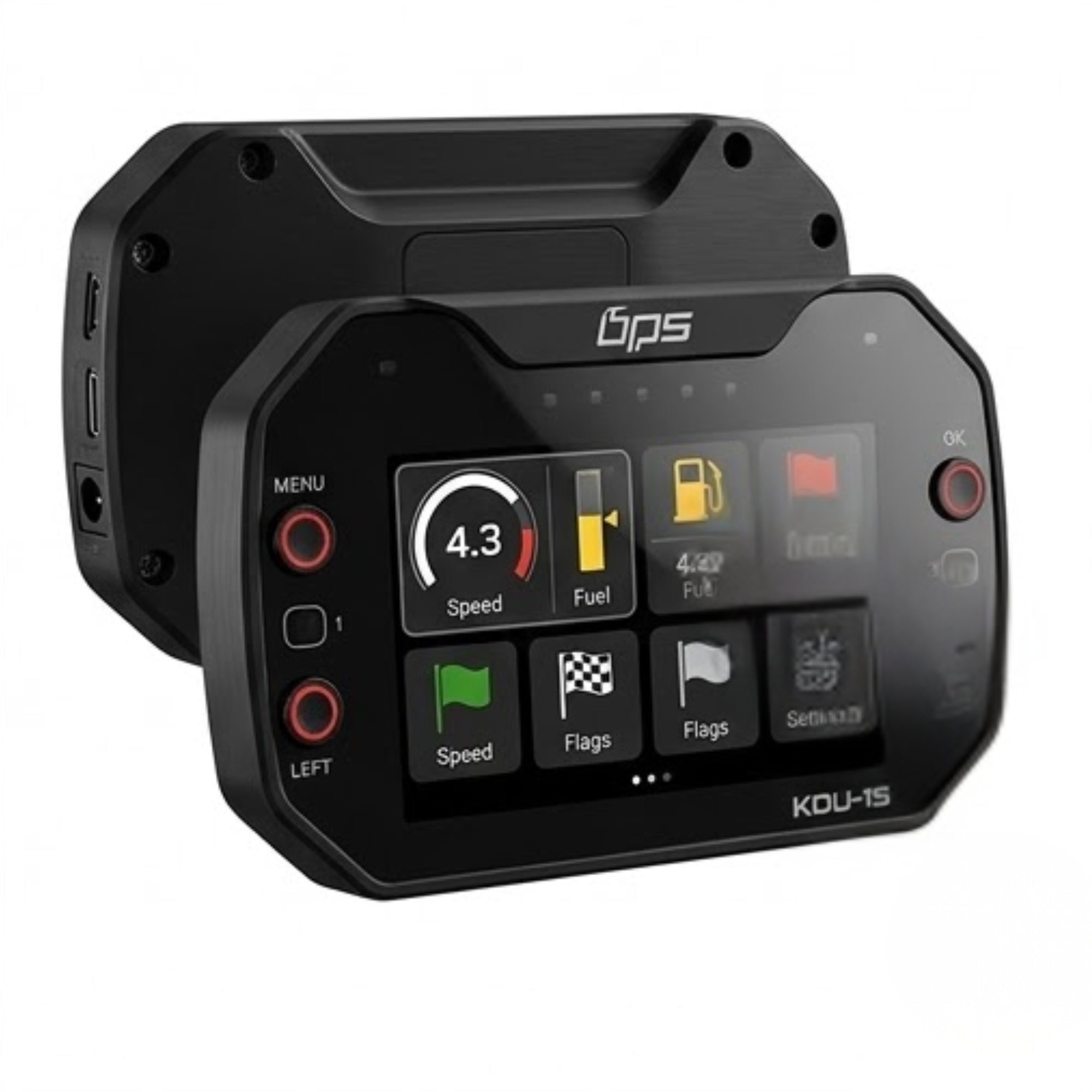 Base Performance KDU-1S 4.3" Touch Karting DDU SimHub RGB Display