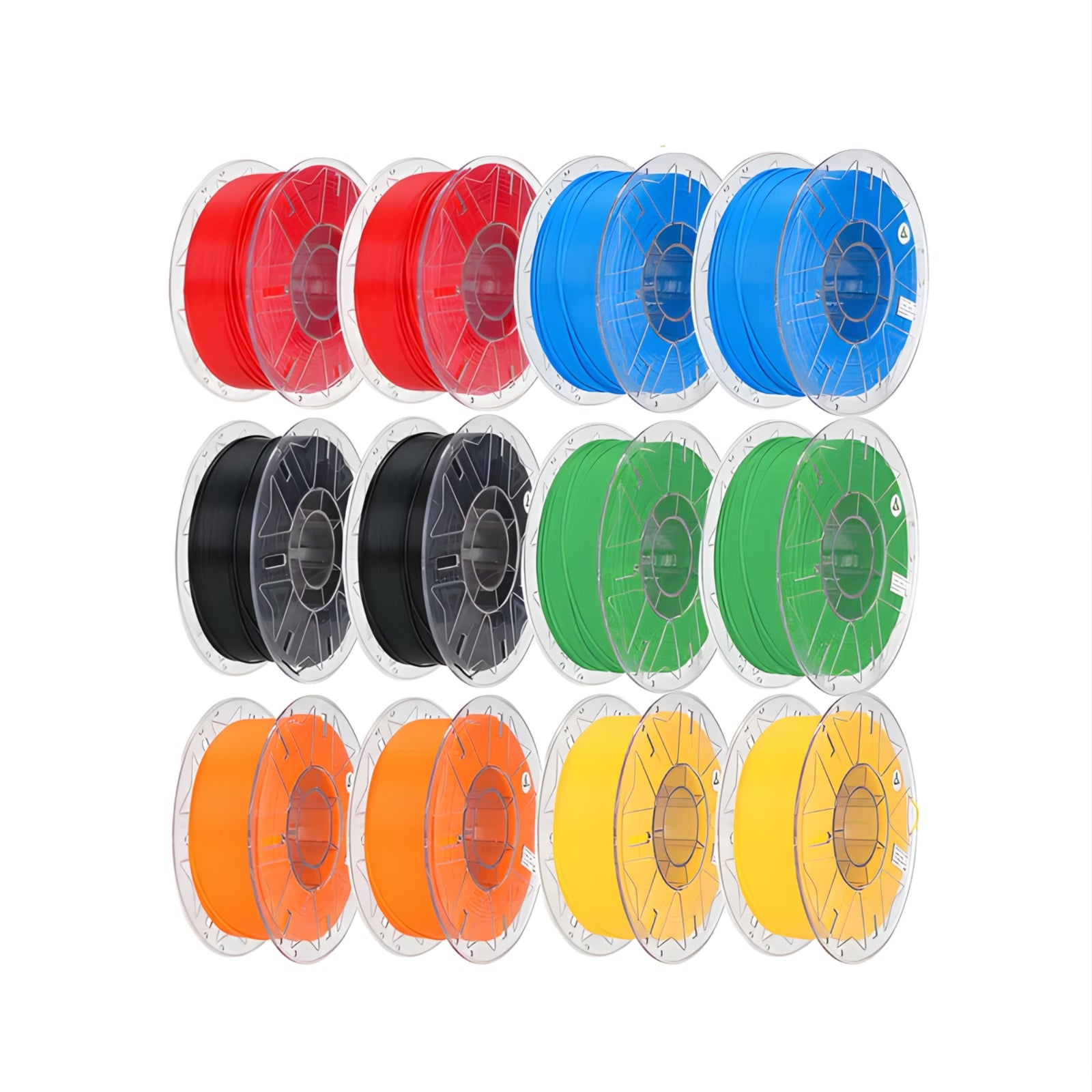 Creality 12KG PLA Bundle 6 Colors 12 Spools 600mm/s Fast Print Multi Color Creality Use