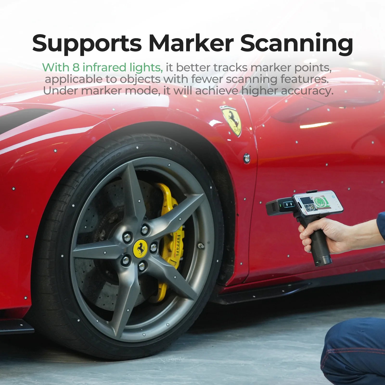 Creality Otter Lite 3D Scanner 0.05mm Wireless Full Color Scan Use