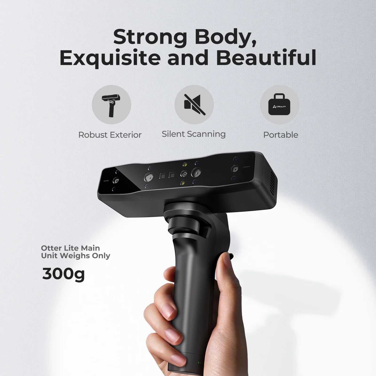 Creality Otter Lite 3D Scanner 0.05mm Wireless Full Color Scan Use