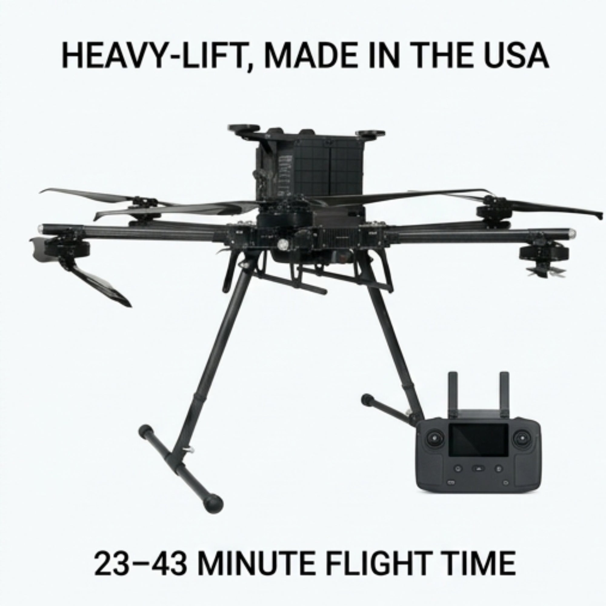 Inspired Flight IF1200A Drone with Blue Herelink Ground Control Station