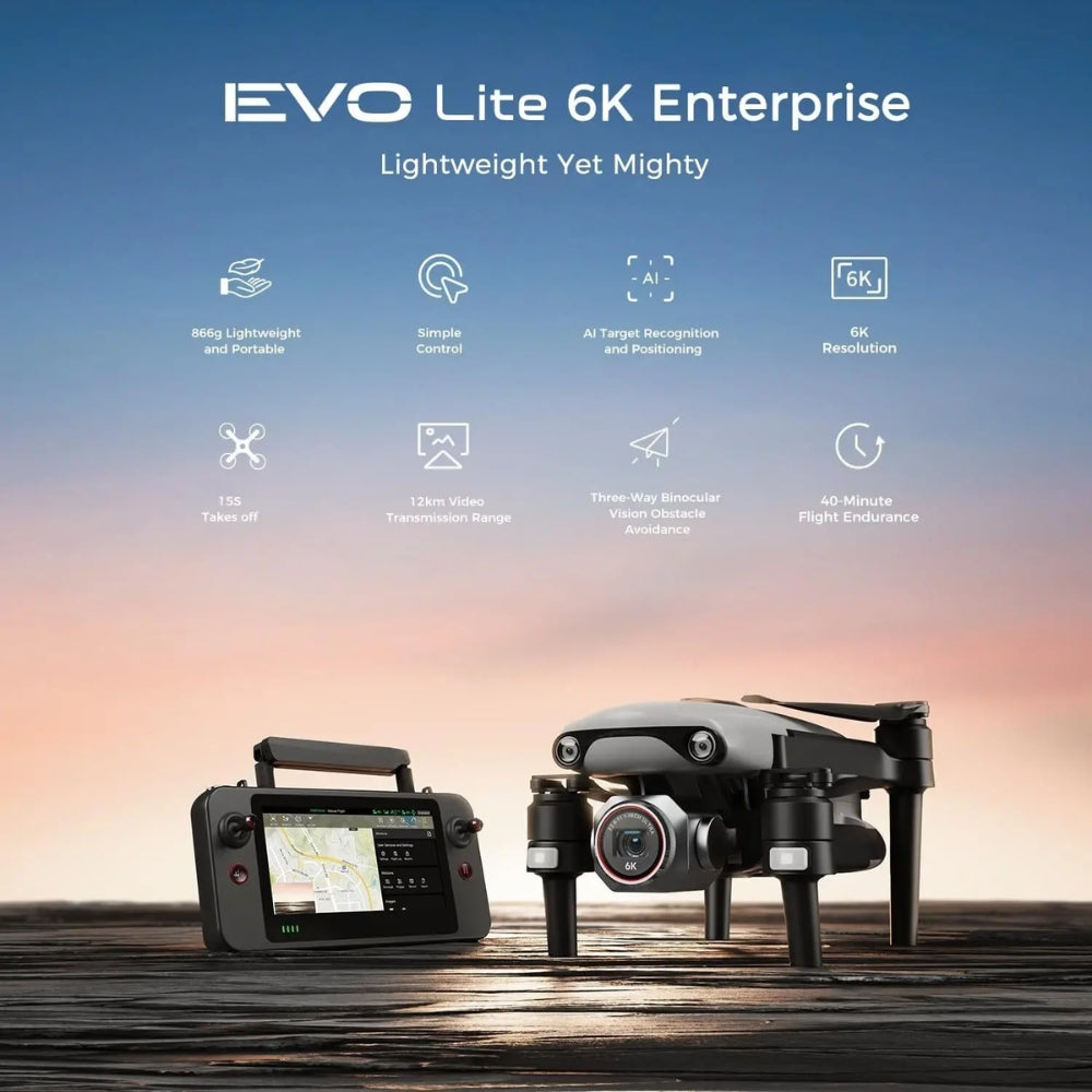 Autel Robotics EVO Lite 6K Enterprise 7.9" RC Premium Combo