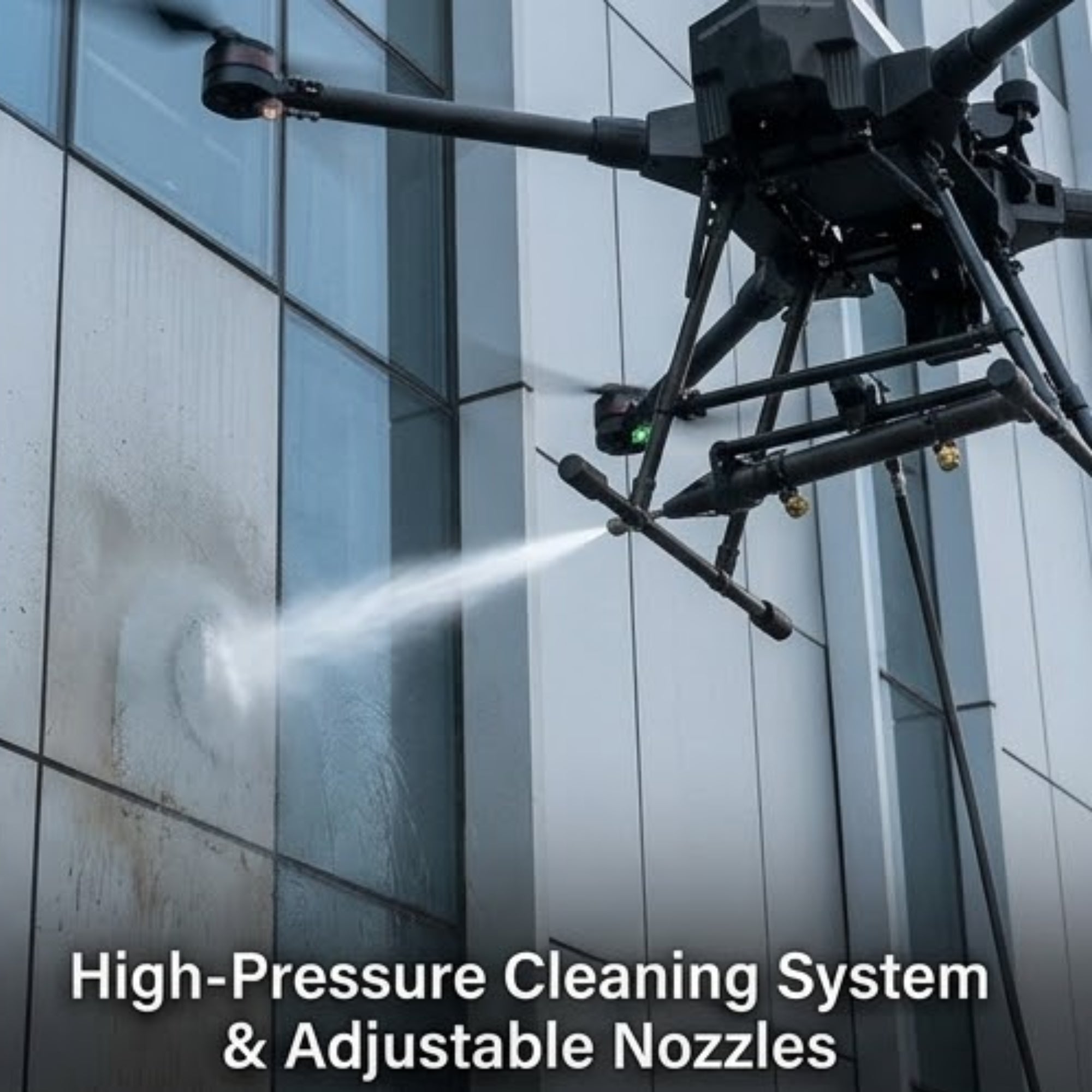 ABZ Innovation C10 Cleaning Drone Ready to Fly Kit High - Rise Use