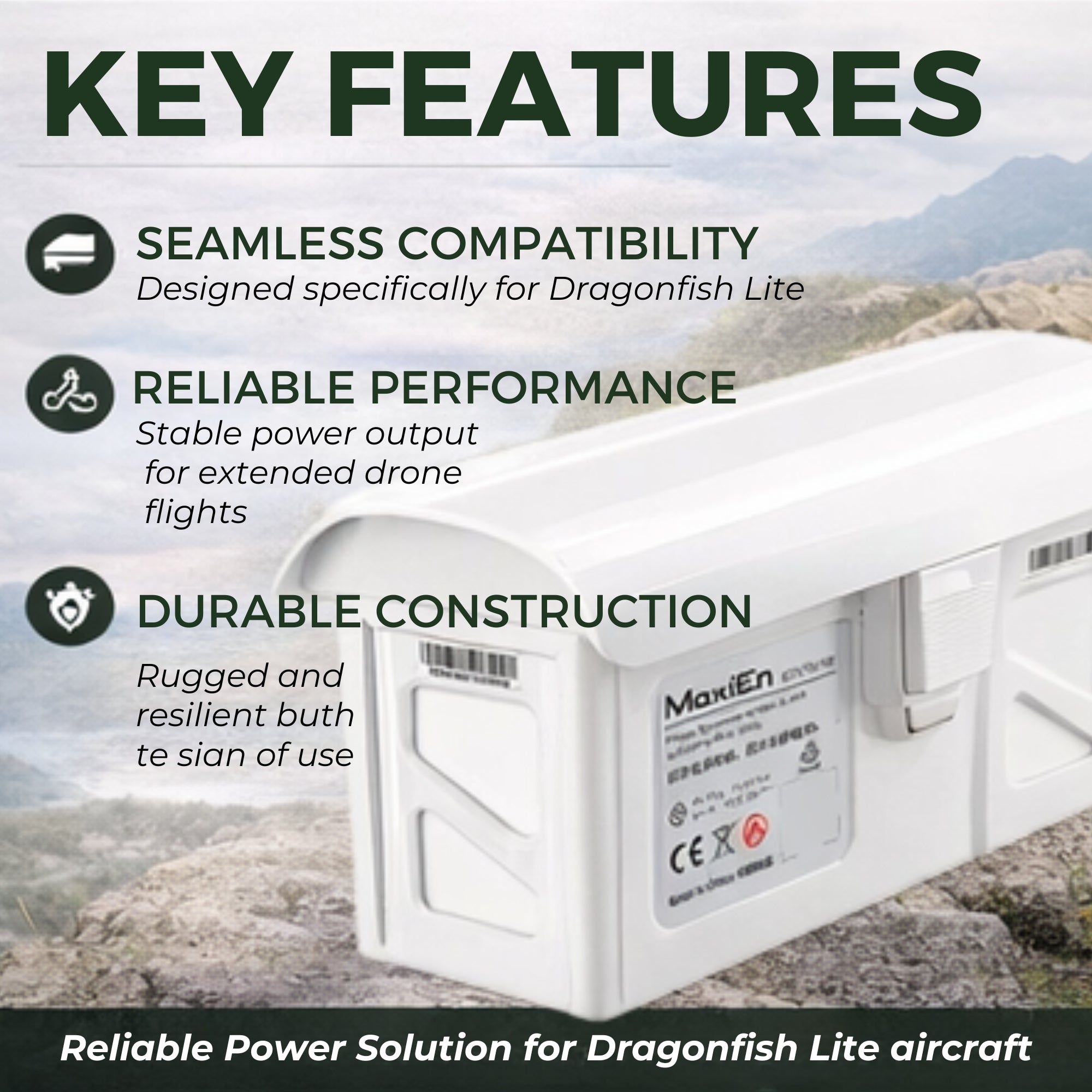 Autel Dragonfish Standard Aircraft Battery Bundle Pack