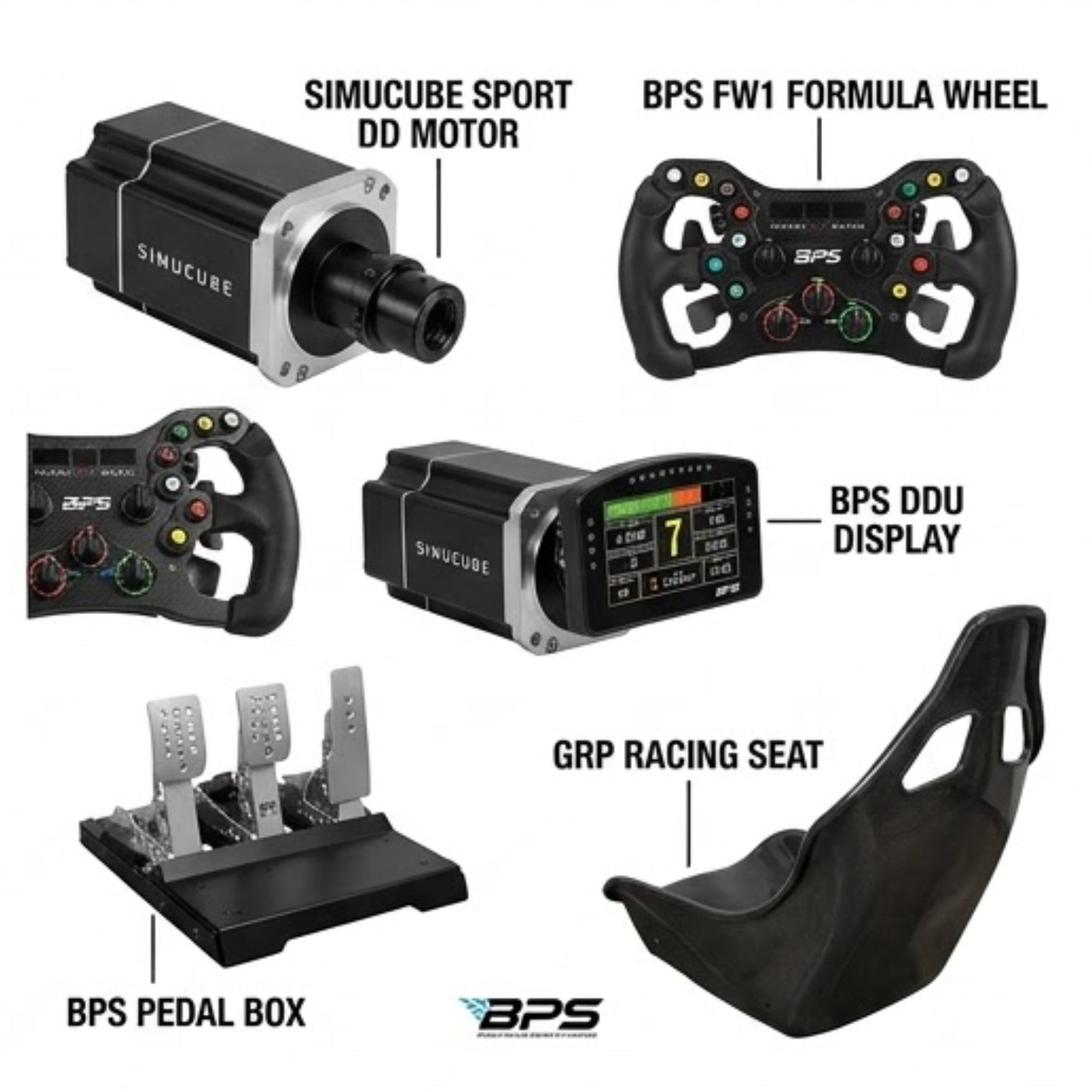 Blade Simulator Standard Simucube Sport Direct Drive Racing Trainer Setup