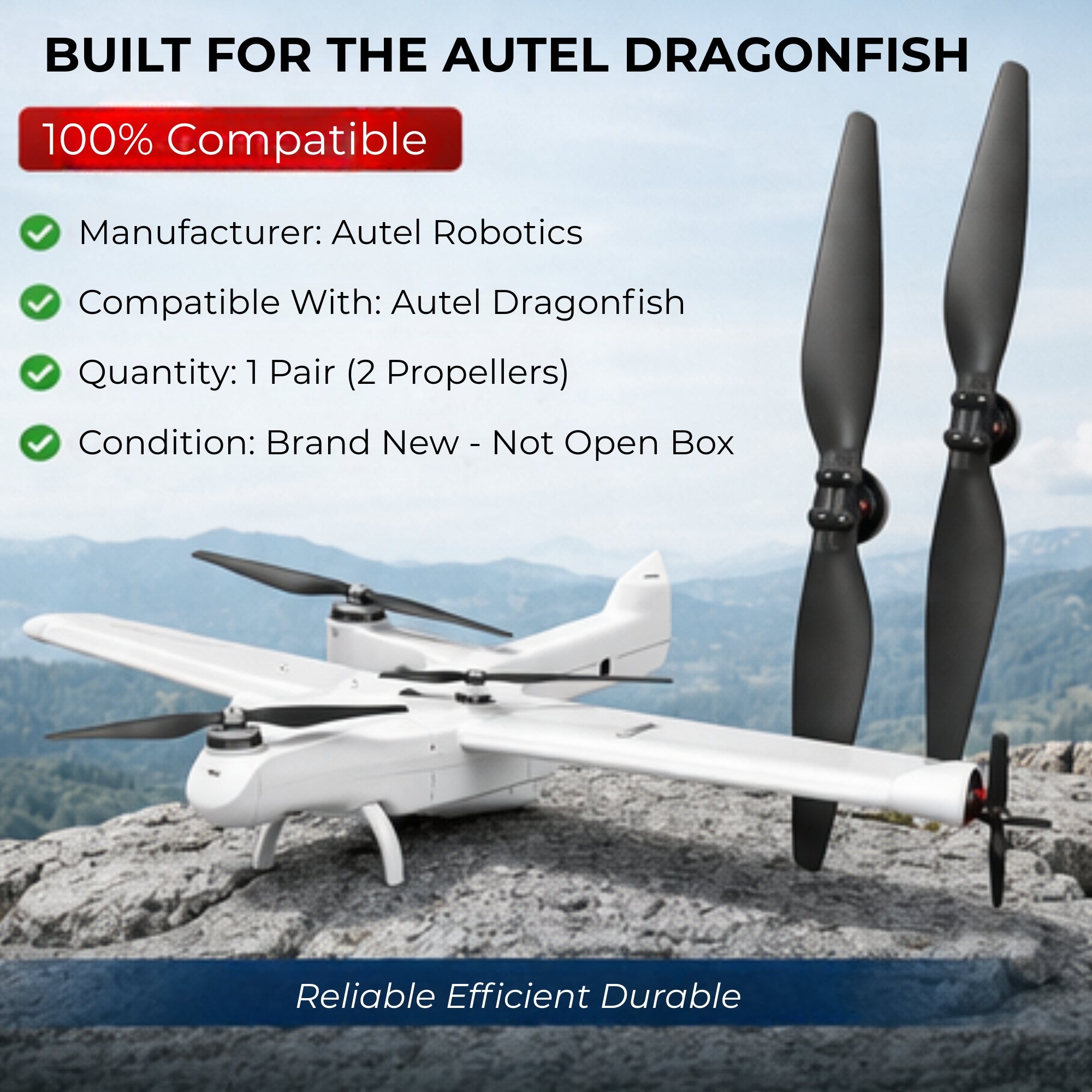 Autel Dragonfish Main Propellers – High Efficiency Replacement Blades