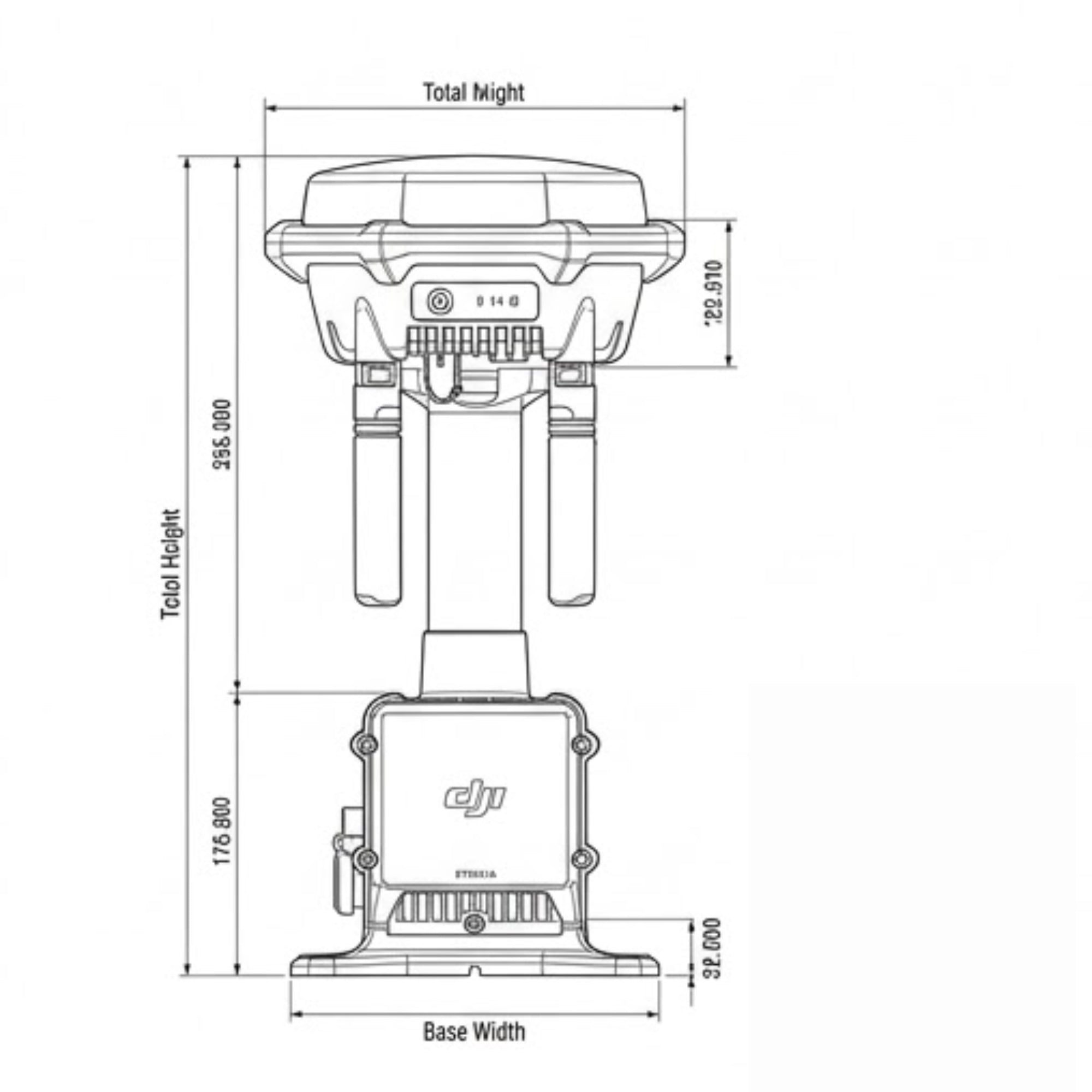 DJI D-RTK 3 Relay Fixed Deployment Version - Drone Positioning System