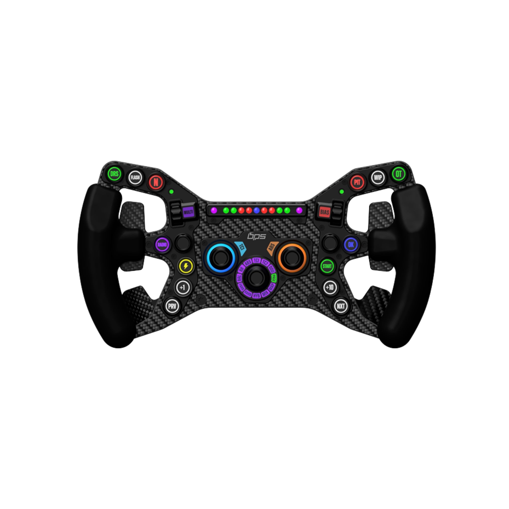 FW1R Formula Wheel 1 Pro Sim Racing Carbon Fiber RGB Esports Wheel V1.0