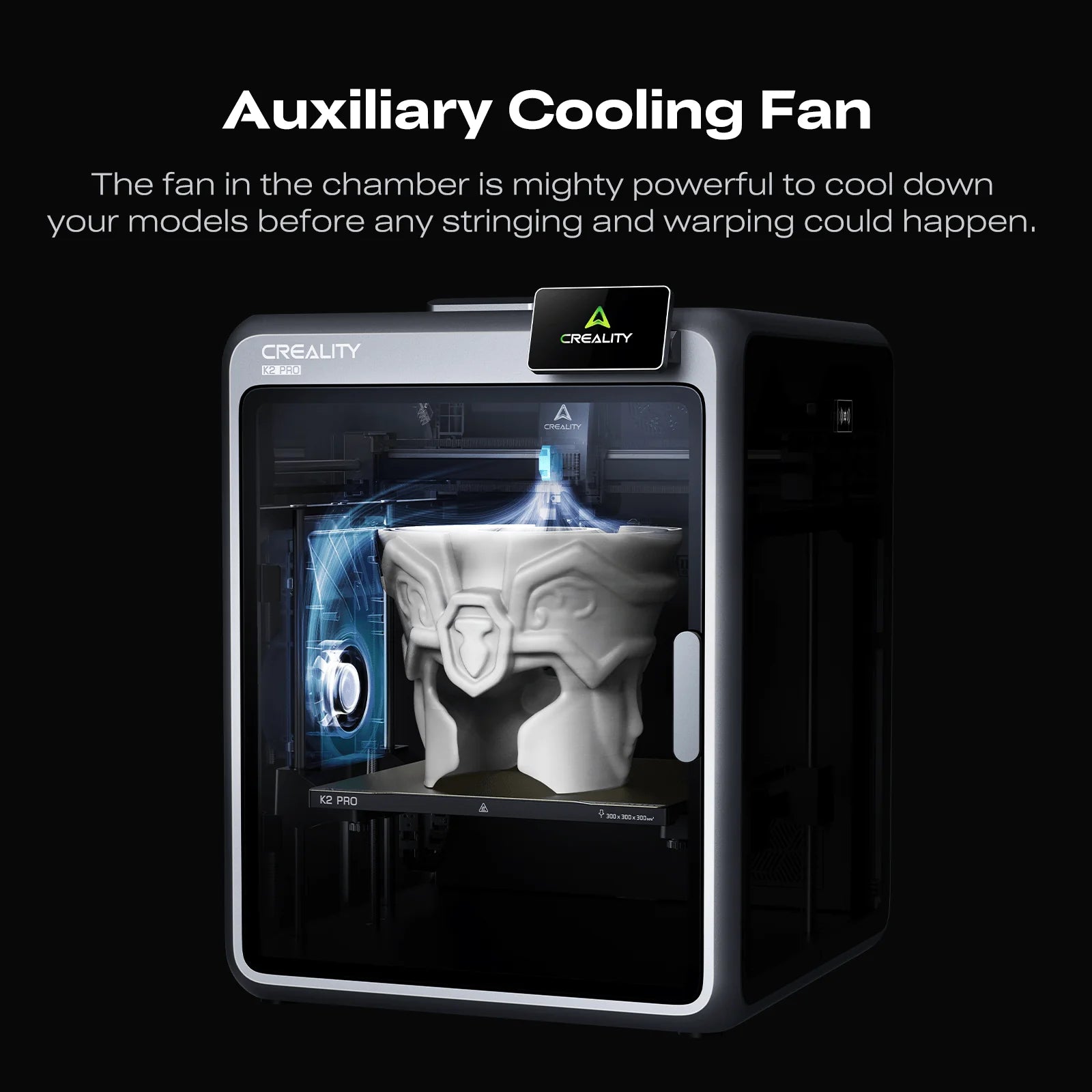 Creality K2 Pro 3D Printer 16 Color CFS Enclosed AI Camera Fast Print Professional Use