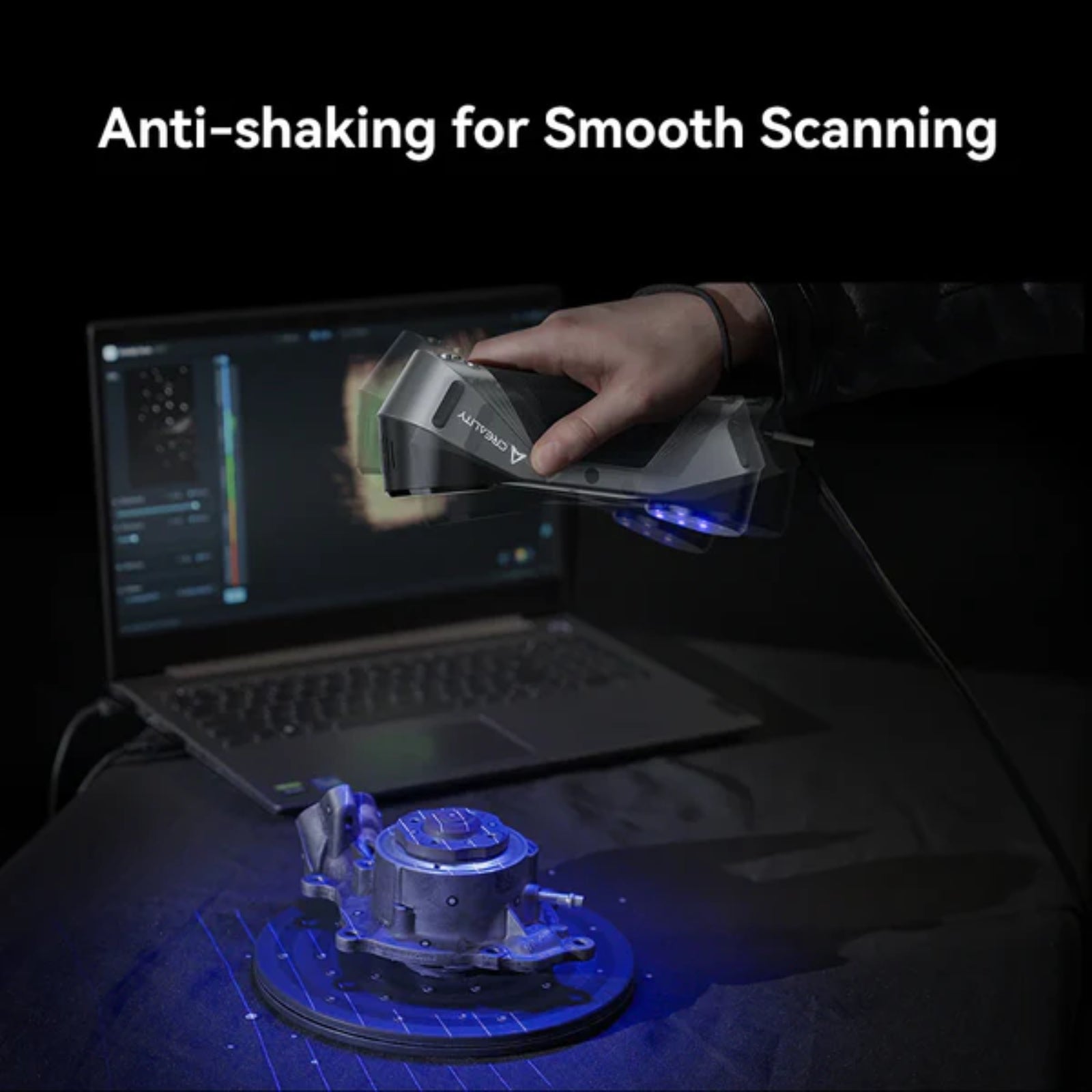 Creality Raptor Pro 3D Scanner 0.02mm Automotive Engineering High Speed Laser Scan Use