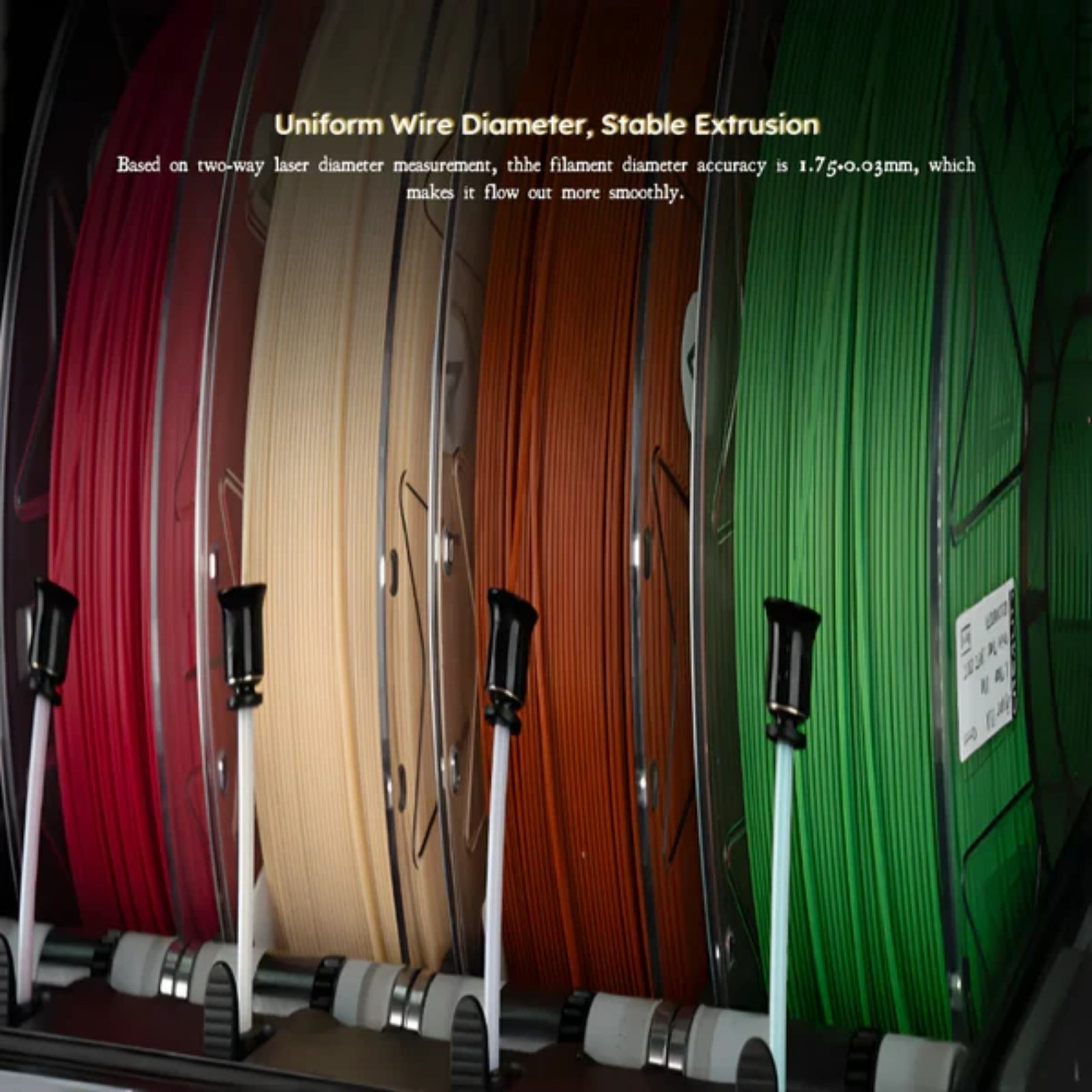 Creality Everyday 6KG Color Filament Bundle (Red, Blue, Green)