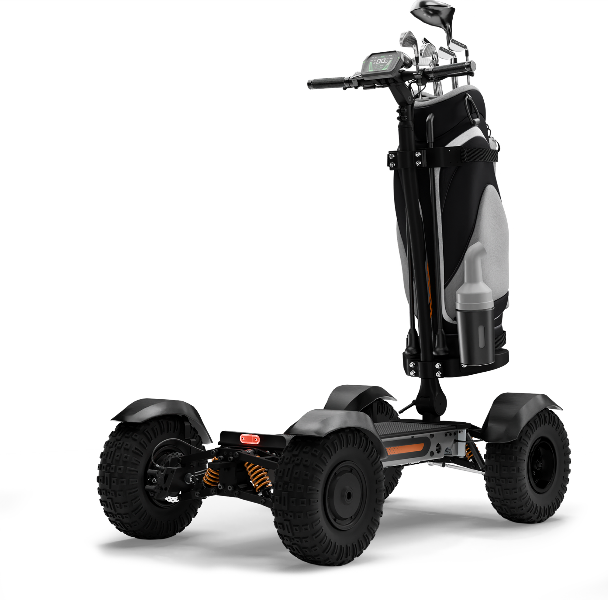 X-Quad 3000 Golf Electric 4-Wheel Ride-On – 60V Dual Motor, 50+ Mile Range, Golf Bag Mount