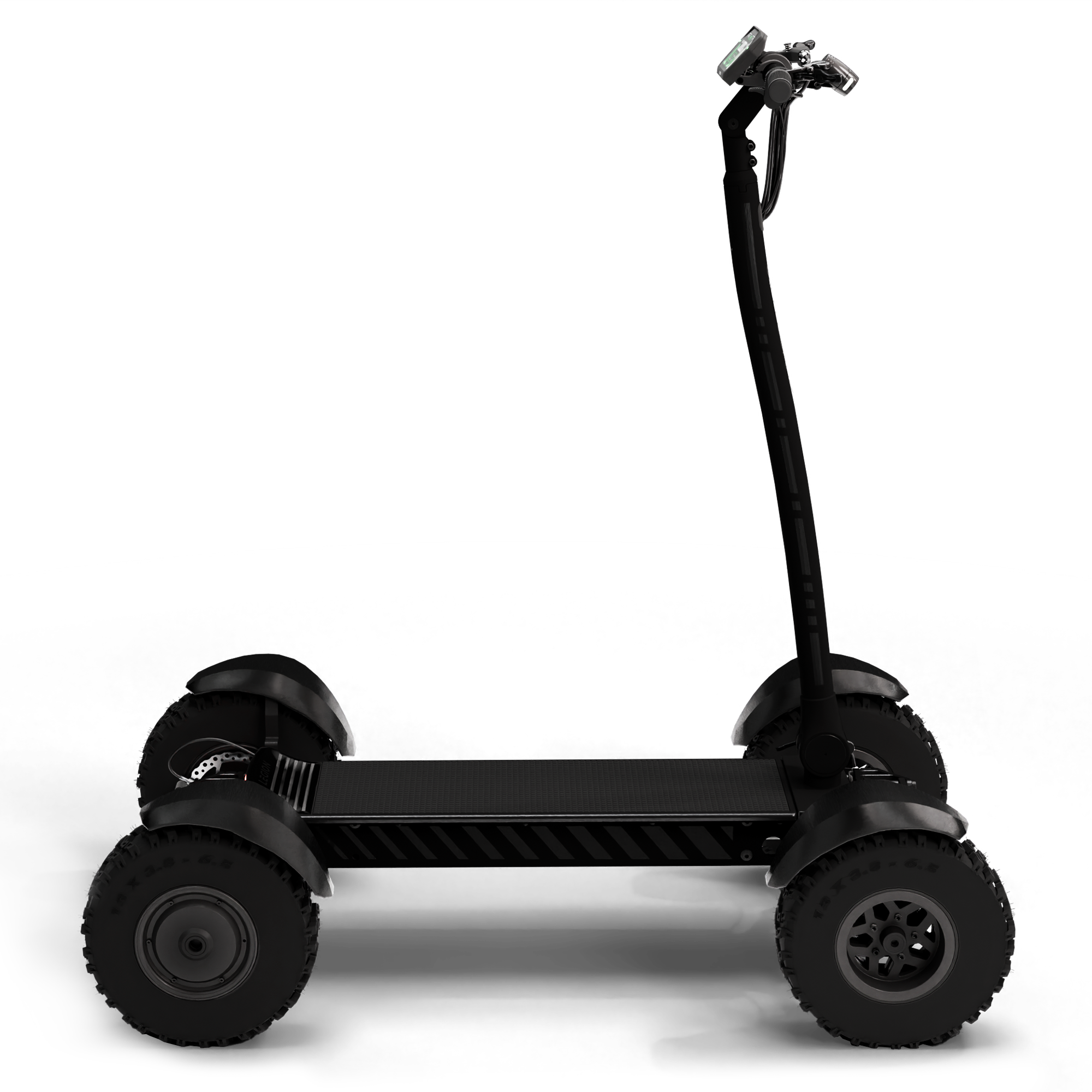 X-Quad 3000 All-Terrain Electric Board with Dual Motors, Hydraulic Brakes & LCD Display